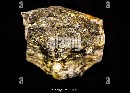 Geology natural precious stone gold texture closeup Stock Photo