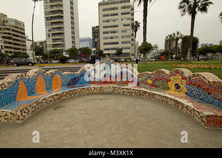 Love Park Miraflores Lima Peru Stock Photo