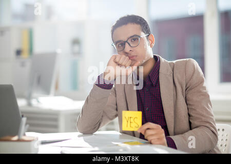 Positive answer Stock Photo