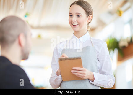 Order of visitor Stock Photo