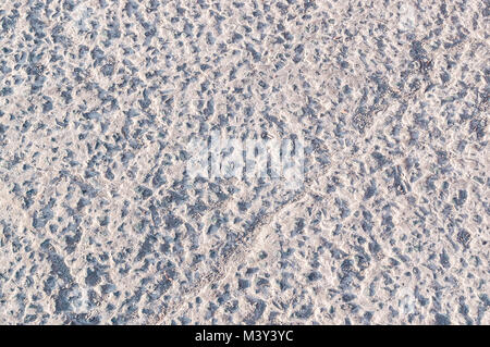 Concrete floor. Background. Old cement floor with gravel Stock Photo