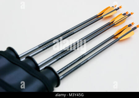 isolated arrows on textured white background Stock Photo - Alamy