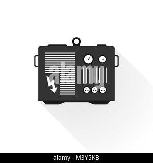 black generator Stock Vector