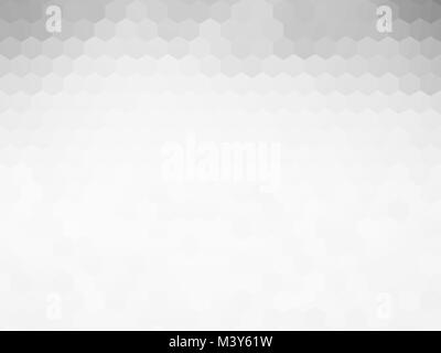 Seamless texture gray hex grid. Vector Illustration Stock Vector Image ...