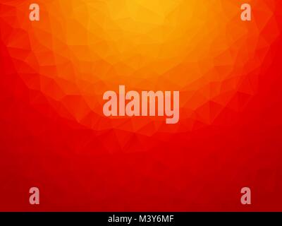 abstract low poly red background Stock Vector