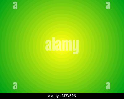 beautiful green circular symmetrical radial bio background Stock Vector