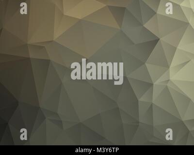 Abstract geometric triangle dark brown leather background Stock Vector
