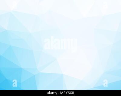 blue triangles background Stock Vector