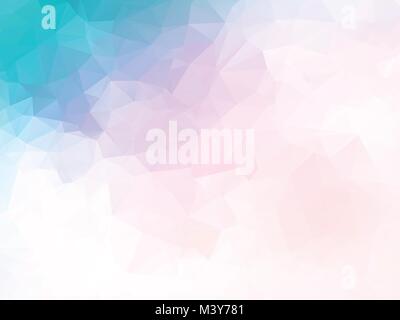 pink blue geometric background Stock Vector