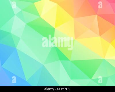abstract color polygonal pattern Stock Vector