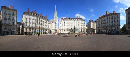 France, Loire Atlantique, Nantes, Royal Place in Nantes, it is designed in 1786 by the architect of Nantes Mathurin Crucy