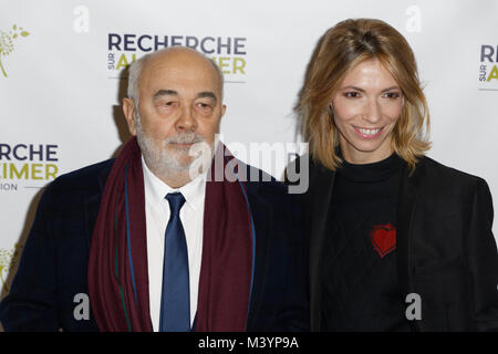 Patricia Campi, Gerard Jugnot attending the Jean Paul Gaultier Couture