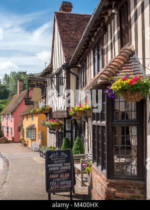 The Bell Inn Kersey Suffolk England Stock Photo