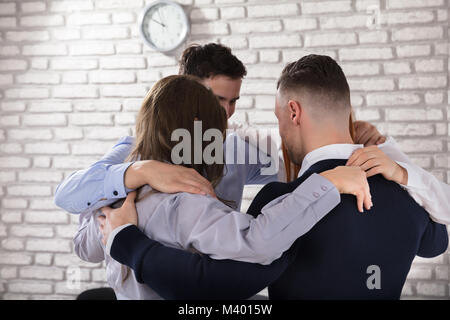Business Team Brainstorming And Planning A Strategy In An Office Stock Photo