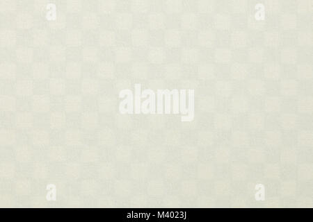 vintage white checkered pattern paper texture background Stock Photo