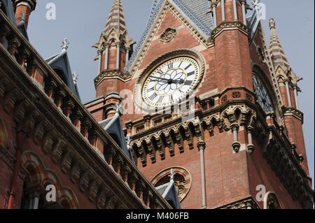 Renaissance Hotel, St Pancras, London, United Kingdom Stock Photo