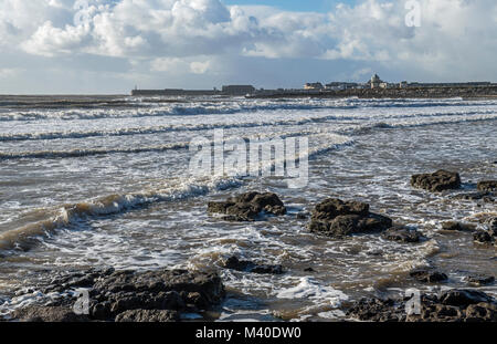 Trecco Bay Porthcawl, south Wales Stock Photo