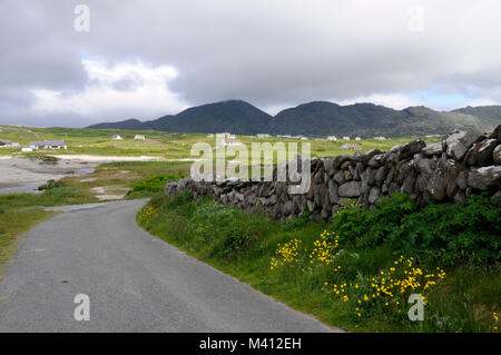 Ballydonegan beach on the Beara Peninsula near Allihies in Southern Ireland. Stock Photo