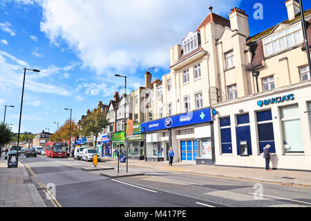 Coulsdon High Street, Surrey, London Borough of Croydon, Greater London, UK Stock Photo