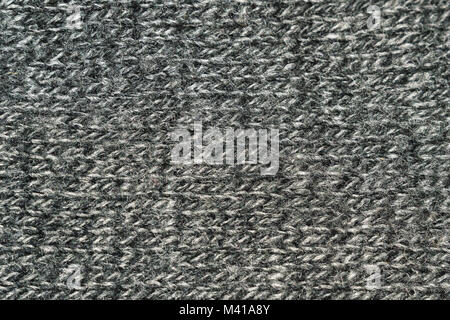 black and white wool texture closeup macro picture of a wool sheep Stock Photo
