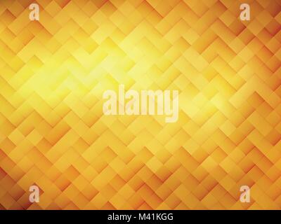 golden mosaic background Stock Vector