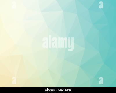 orange blue geometric background Stock Vector