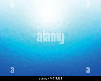 blue abstract geometric background Stock Vector