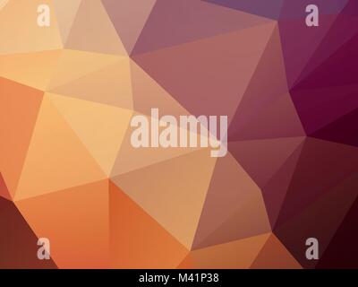 brown background low poly Stock Vector