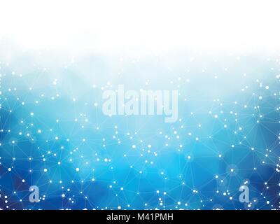 abstract blue background Stock Vector