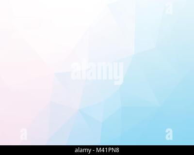 light blue geometric background Stock Vector