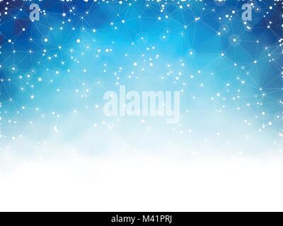 medicine science technology abstract blue background Stock Vector