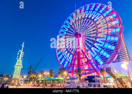 Kobe, Japan harbor and park. Stock Photo