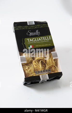 Aldi own brand Specially Selected Tagliatelle Pasta Stock Photo