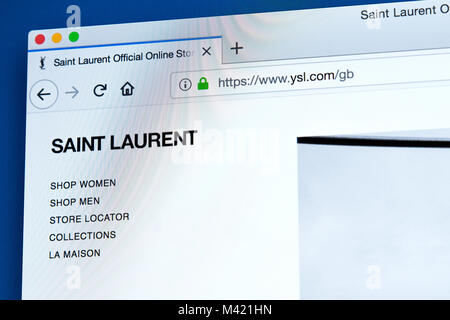 yves saint laurent official website france