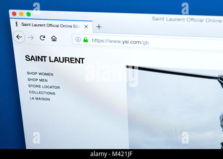 saint laurent official website