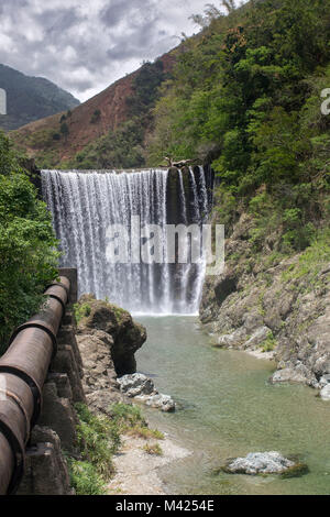 Reggae falls visitor attraction, Saint Thomas, Jamaica, West Indies Stock Photo