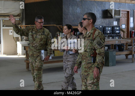 Soldiers assigned to the 449th Combat Aviation Brigade explain the ...