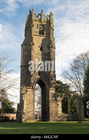 15th century Greyfriars tower Richmond, North Yorkshire, England, UK Stock Photo