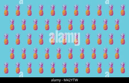 Fresh Pinapple Stock Vector