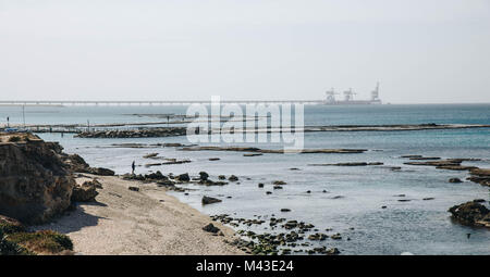 Orot Rabin Power Station in Caesarea Stock Photo