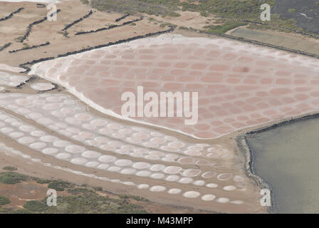 Salinas del Rio seen from the Mirador del Rio Stock Photo