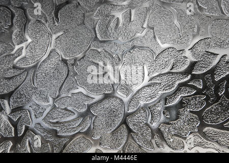 Silver Pattern Background Stock Photo