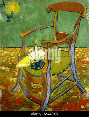 Paul Gauguin's Armchair, 1888 by Van Gogh Stock Photo