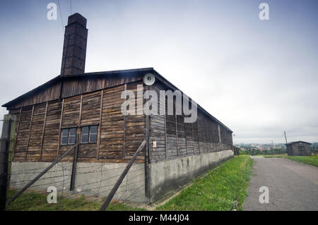 Majdanek - German concentration camp in Poland. Stock Photo