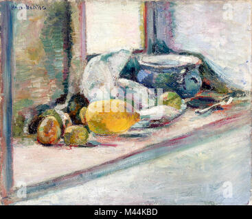 Henri Mattisse, Blue Pot and Lemon (1897)