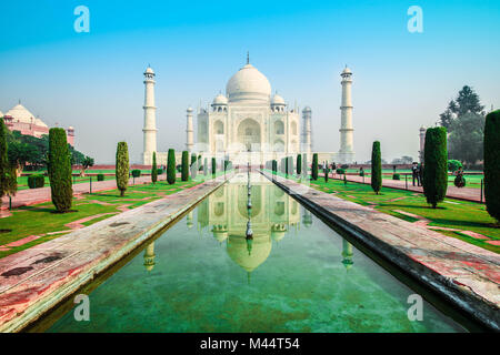 Taj Mahal, Agra, Uttar Pradesh, India Stock Photo