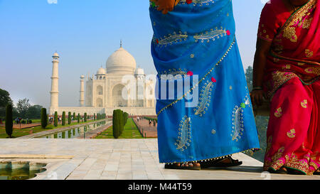 Taj Mahal, Agra, Uttar Pradesh, India Stock Photo