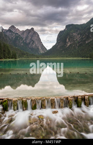 Dobbiaco / Toblach, province of Bolzano, Dolomites, South Tyrol, Italy. Stock Photo