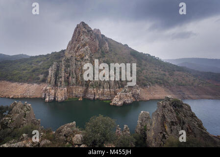 Monfrague national park in Caceres, Extremadura, Spain. Stock Photo