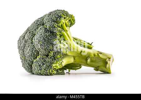 Broccoli. Raw broccoli isolated on white background. Stock Photo